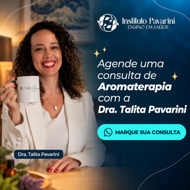Agende uma consulta de Aromaterapia com a Dra. Talita Pavarini